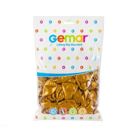 Balony metaliczne złote 100szt.